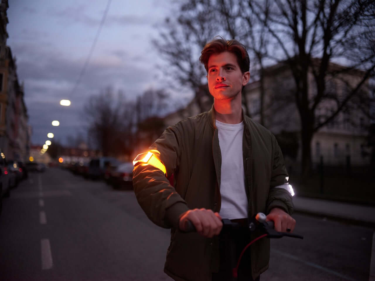 Flasher am Fahrrad und am E-Scooter nutzen