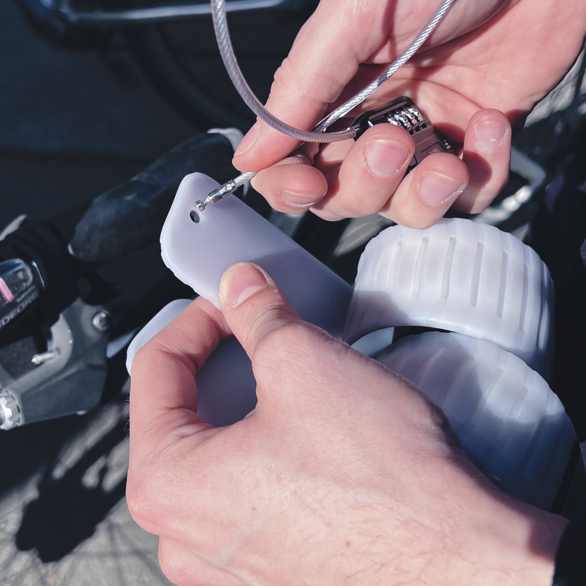 Flasher Kabelschloss