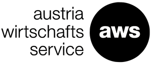 Logo austria wirtschaftsservice aws in schwarz.