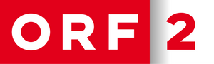 Logo des Fernsehsenders ORF 2 des Österreichischen Rundfunks.