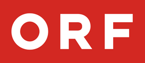 Logo des Fernsehsenders ORF des Österreichischen Rundfunks.